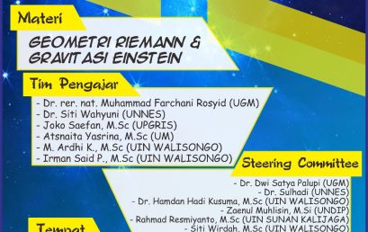 School of Physics XI : Geometri Riemann & Gravitasi Einstein